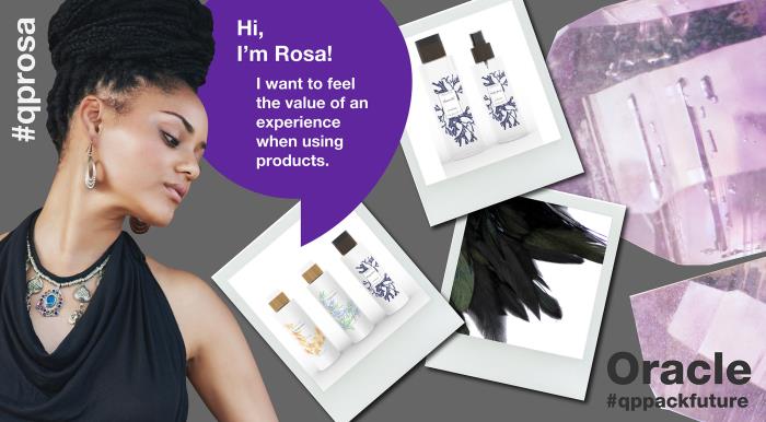 Rosa likes her skincare and make-up rituals to have a spiritual side